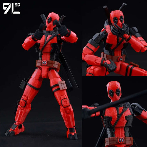 9l3d deadpool lucky dummy - lucky,